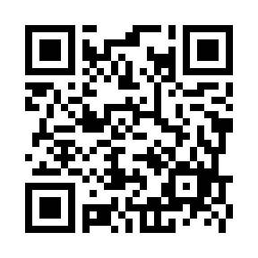 講演会の申し込みフォームのQRコード